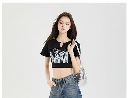 Mid Rise Washed Wide Leg Jorts