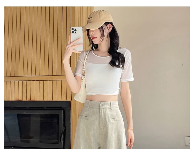 High Waist Washed Wide Leg Jeans (Various Designs)