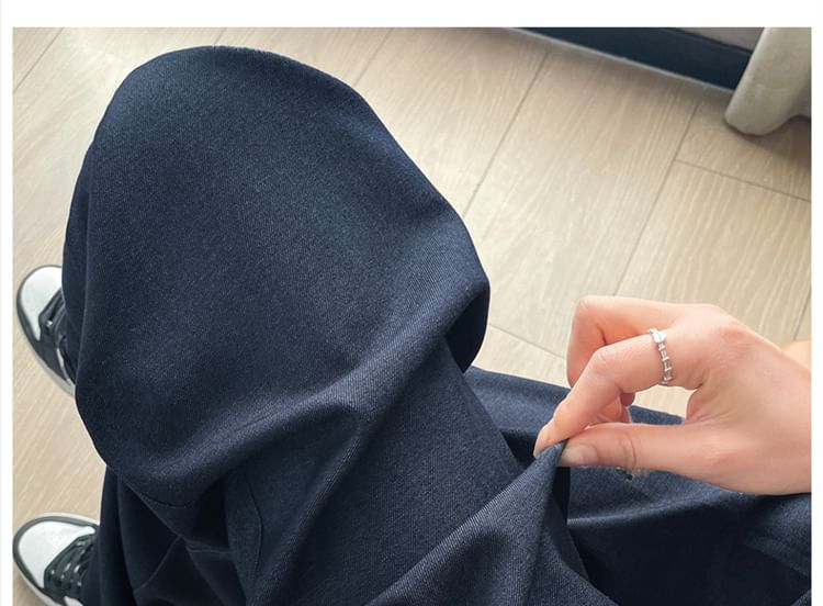 High Rise Plain Wide Leg Jeans (Various Designs)