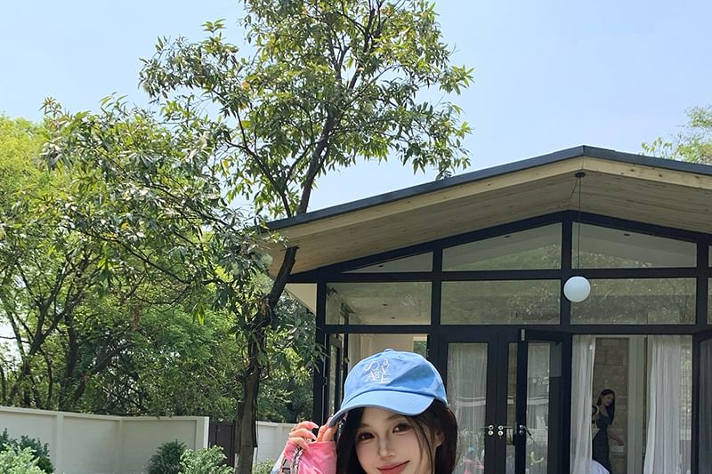 Long-Sleeve One-Shoulder Plain Asymmetrical T-Shirt