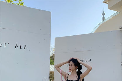 Low Rise Washed Wide Leg Jeans