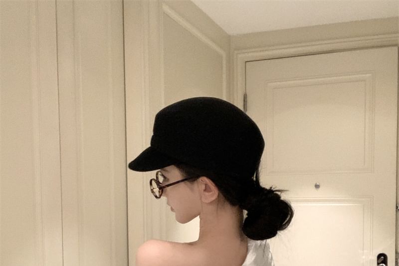 Long-Sleeve Plain Shirt