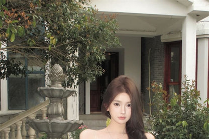 Floral Print Ruffled Bow Camisole Top