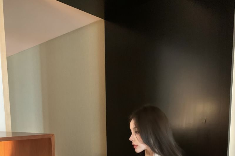 Plain Floral Tube Top