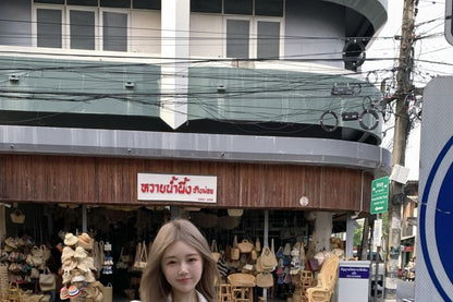 Puff-Sleeve Floral Embroidered Button-Up Tie-Side Mini A-Line Dress