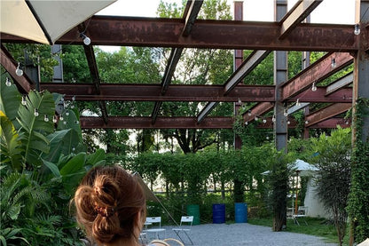 Plain Balloon Ruffled Back Keyhole Open Camisole Top