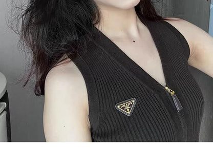 Gingko Rhinestone Drop Earring / Clip-On Earring