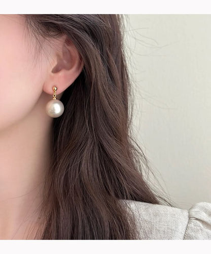 Faux Pearl Drop Earring / Clip-On Earring