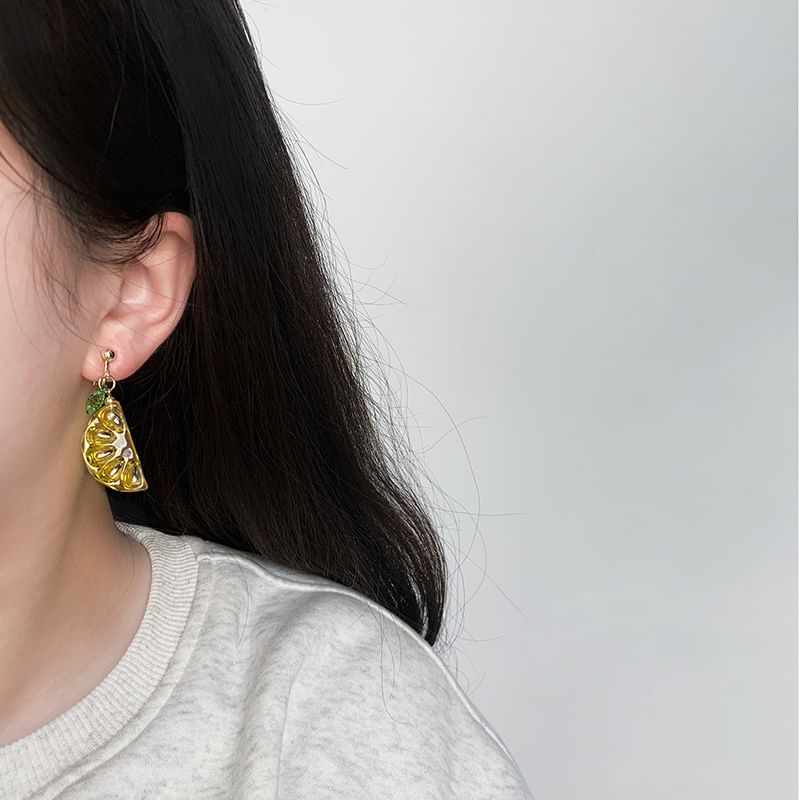 Lemon Drop Earring / Clip-On Earring