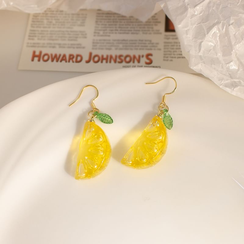 Lemon Drop Earring / Clip-On Earring