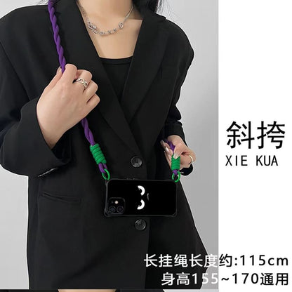 / Cartoon Eye Set Lanyard Case Strap Phone