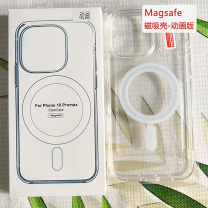Case (Compatible with Transparent Phone MagSafe) Magnetic