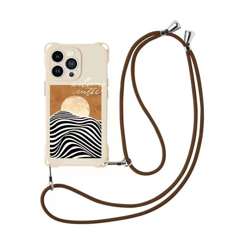 Sunrise Phone Lanyard Case / Set