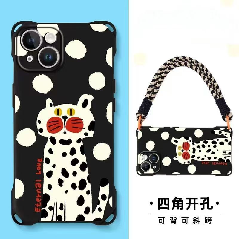 Set Lanyard / Phone Case Strap Cat