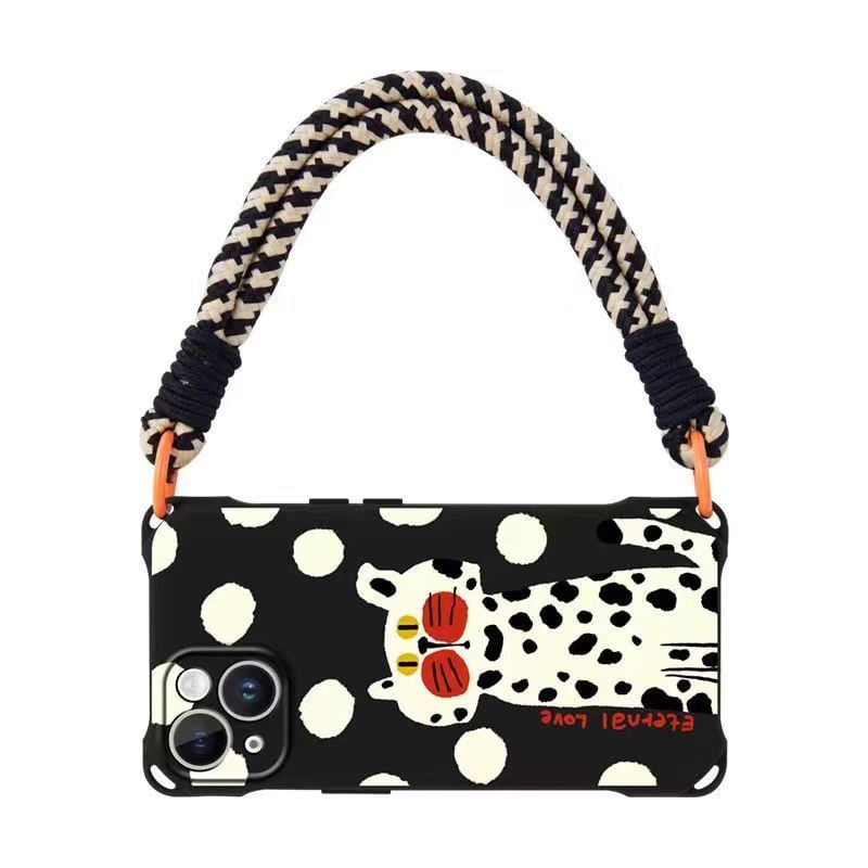 Set Lanyard / Phone Case Strap Cat