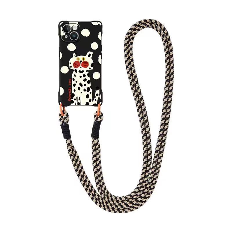 Set Lanyard / Phone Case Strap Cat