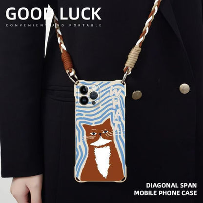Case Cat / Set Lanyard Phone