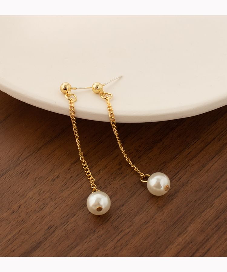 Faux Pearl Dangle Earring / Ear Cuff (Various Designs)