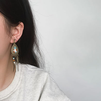 Leaf Alloy Chandelier Earring / Ear Cuff (Various Designs)