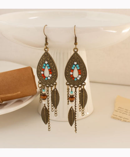 Leaf Alloy Chandelier Earring / Ear Cuff (Various Designs)