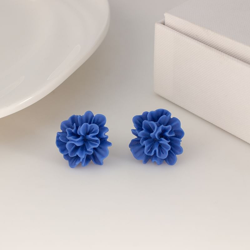 Floral Alloy Stud Earring / Ear Cuff