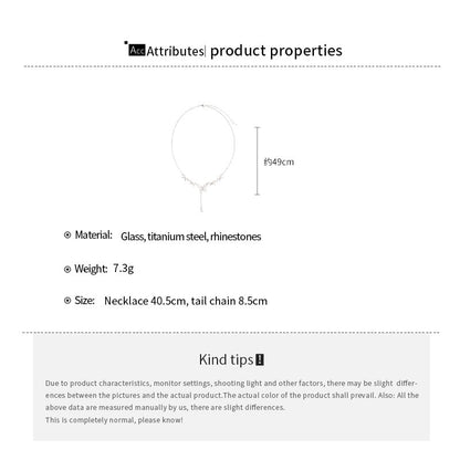 Pendant Faux Pearl Alloy Choker (Various Designs)