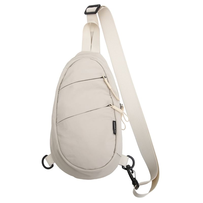 Zip Sling Plain Bag