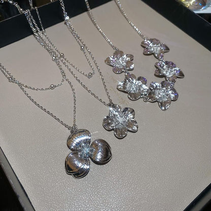 (Various Designs) Alloy Choker Floral