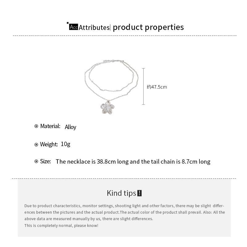 (Various Designs) Alloy Choker Floral