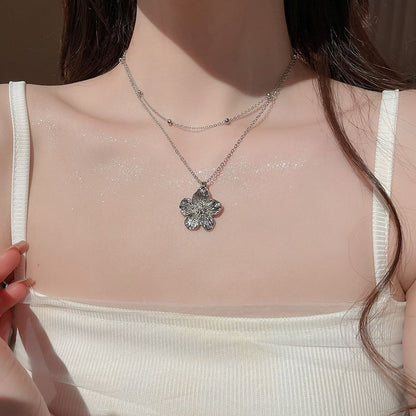 (Various Designs) Alloy Choker Floral