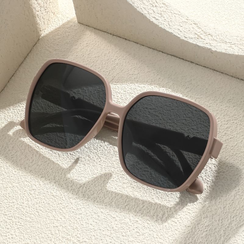 Square Frame Polarized Sunglasses