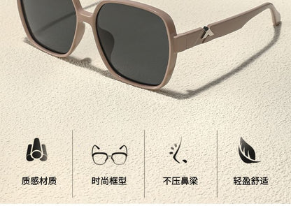 Square Frame Polarized Sunglasses