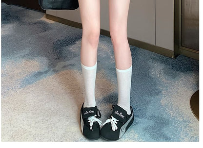 High Waist Dotted Mini A-Line Skirt