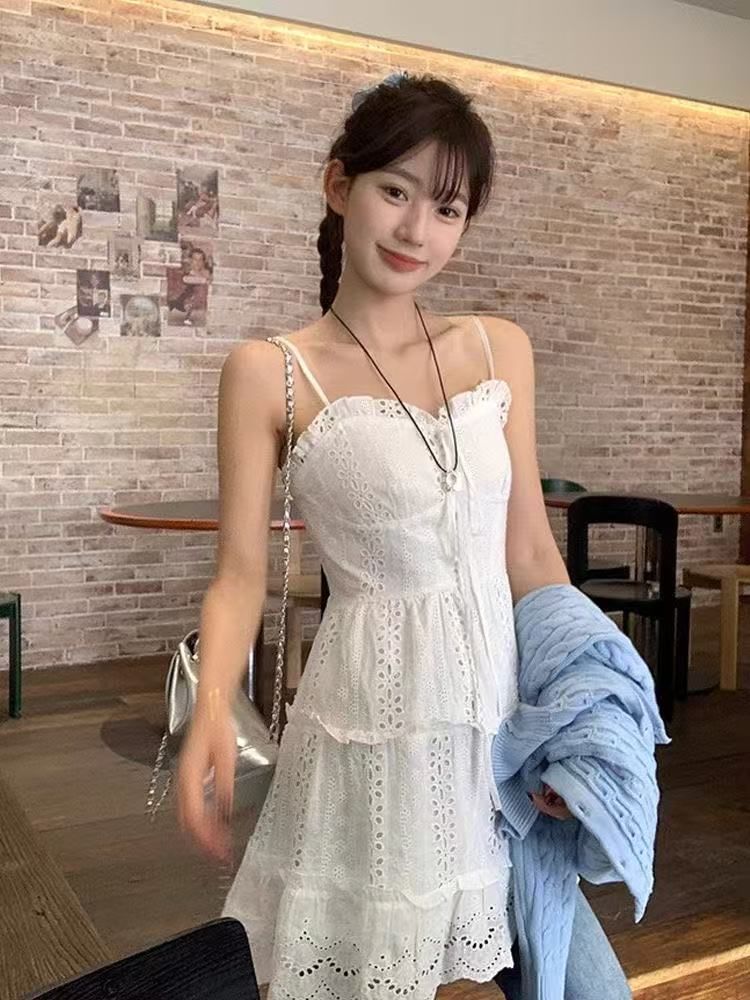 Lace Flowy Camisole Top