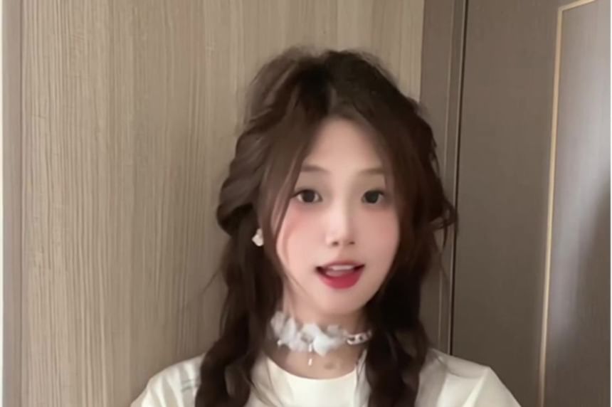 Short-Sleeve Crewneck Star Print T-Shirt