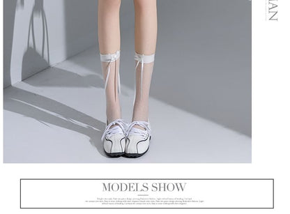 High Waist Bow Accent Tiered Lace Mini A-Line Skirt