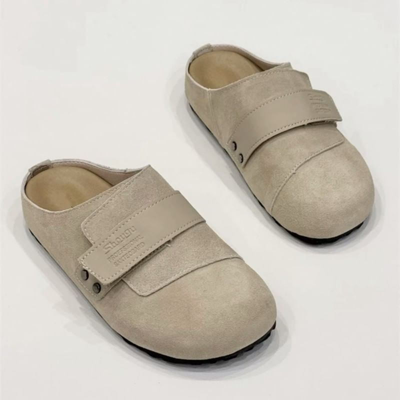 Platform Genuine Leather Mules