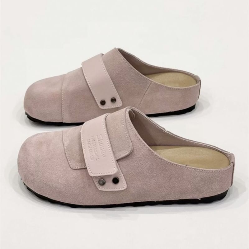 Platform Genuine Leather Mules