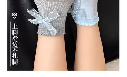 Socks Ribbon Ankle Set