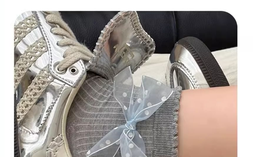 Socks Ribbon Ankle Set