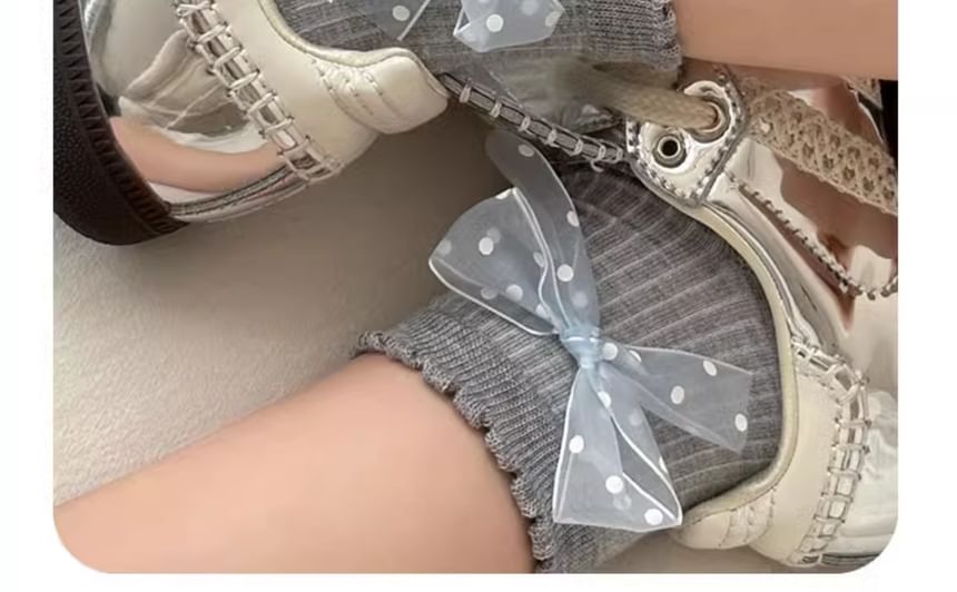 Socks Ribbon Ankle Set
