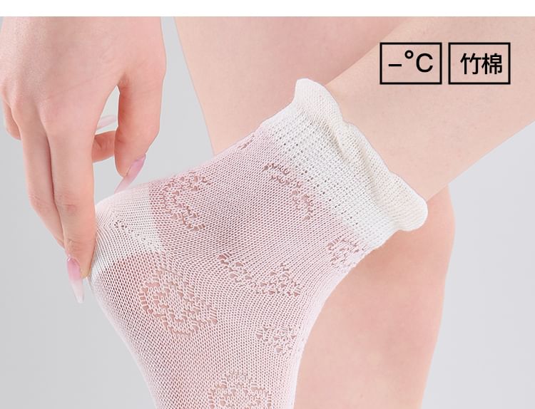 Socks Ankle Set Lace