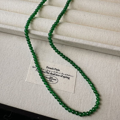 Faux Gemstone Bead Choker (Various Designs)