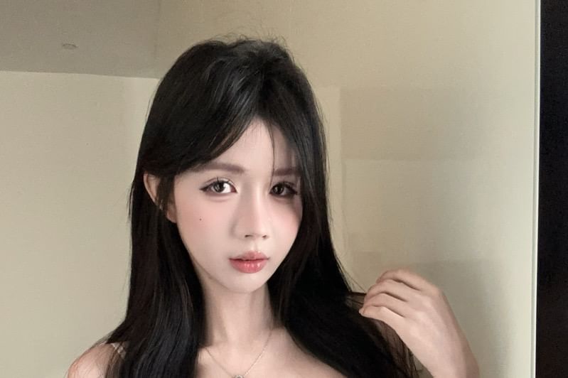 Slit Lace Trim Slim Fit Camisole Top