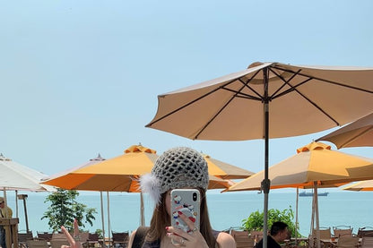 Sleeveless V-Neck Bow Lace Panel Mini A-Line Dress