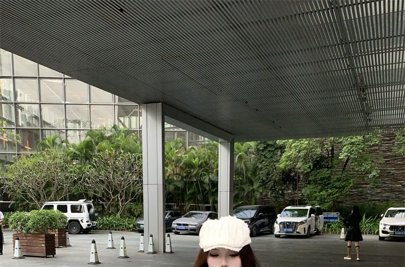 Sleeveless Collar Striped Bow Blouse / High Rise Pleated Mini A-Line Skirt