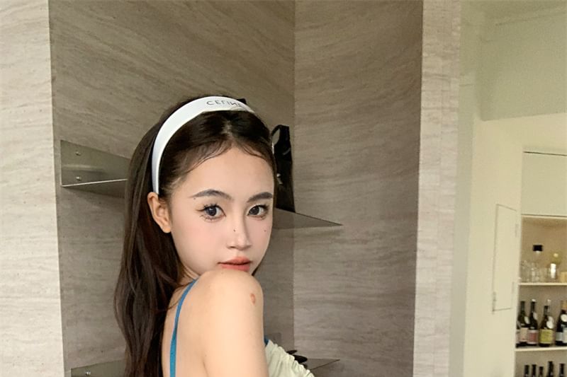 Two Tone Slim Fit Cami Top