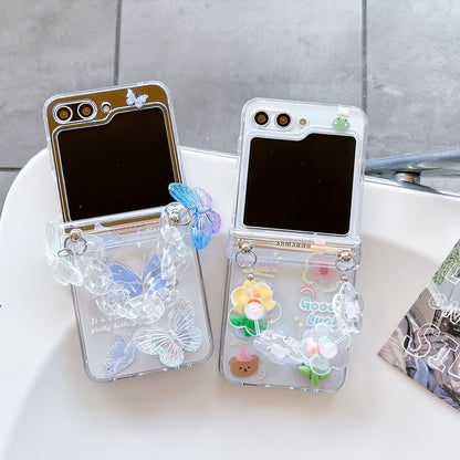 Floral / Butterfly Phone Case / Strap / Set