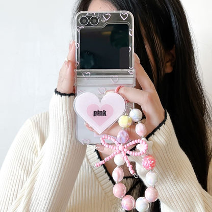 Heart / Star Phone Case / Strap / Set