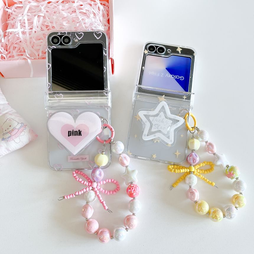 Heart / Star Phone Case / Strap / Set